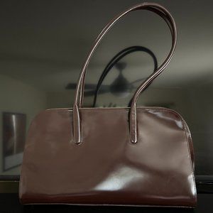 Patent Leather Furla Shoulder Bag